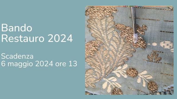 Banner Bando Restauro 2024